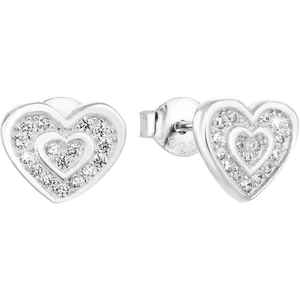 EVOLUTION GROUP 11025.1 kristály cirkonokkal díszítve (Ag 925/1000, 1,6 g)