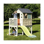 Smoby Vidám színes Kerti műanyag Házikó csúszdával 243 x 160 x 197 cm