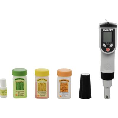 Kombinált vízelemző mérőműszer, vezetőképesség, PH, redox, TDS, sótartalom és hőmérséklet mérő, Voltcraft KBM-100 (KBM-100)