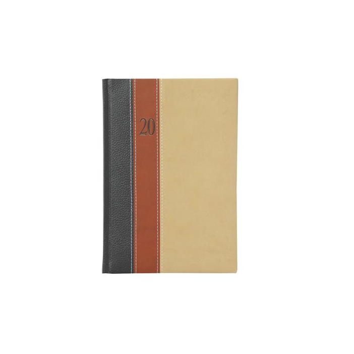 Toptimer Fashion A5 2020 Napi tervező - Antracit/Barna/Bézs (20T021F-317)