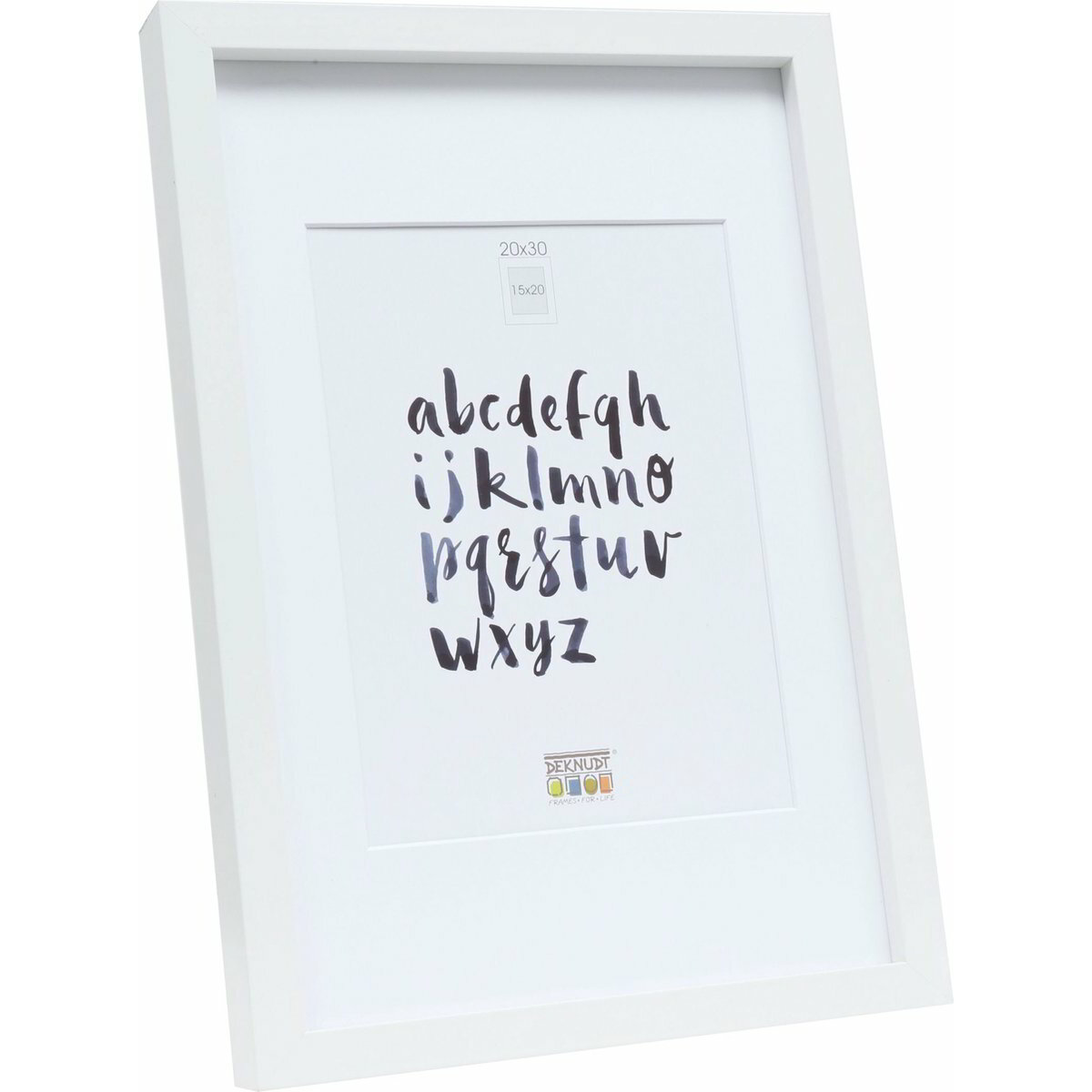 Deknudt S40AK1 P1 22,5x32,5 Képkeret - Fehér (S40AK1 P1 15X20)