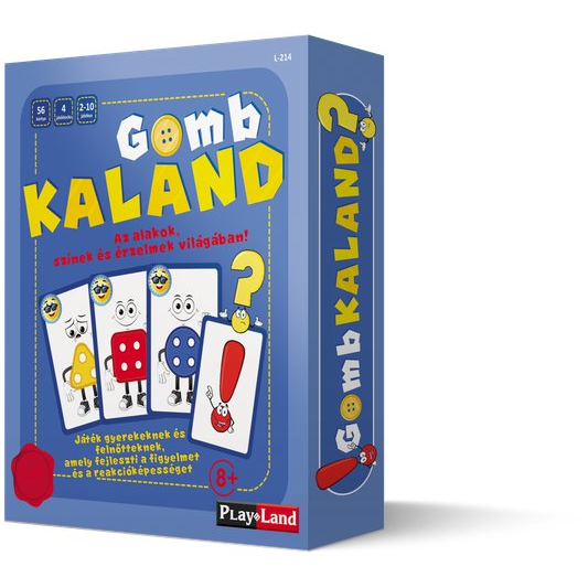 PlayLand Gomb kaland társasjáték 2-10 játékos részére (3800077402328)