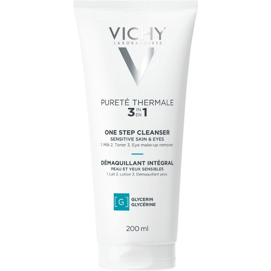VICHY Pureté Thermale 3in1 One Step Cleanser 200 ml (3337871319144)