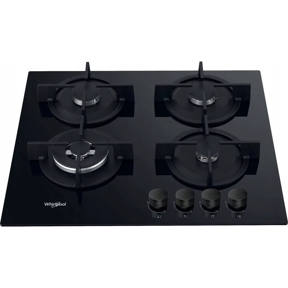 Whirlpool AKT 625/NB1 Fekete Beépített 59 cm Gáz 4 zóna