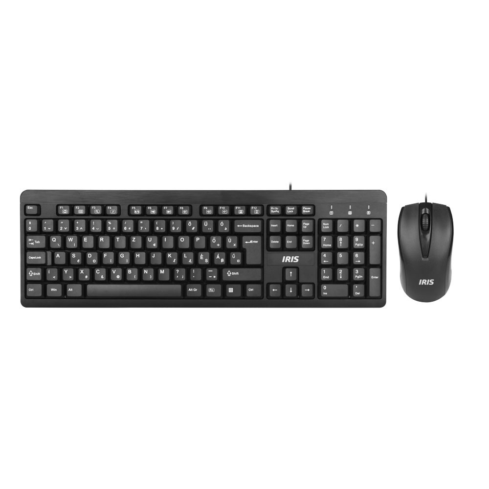 Iris C-13 USB Billentyűzet + Egér - Magyar (C-13)