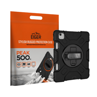 Eiger Peak 500m Apple iPad Air 13" (2024) / Pro 12,9" (2022) tok - Fekete (EGPE00172)