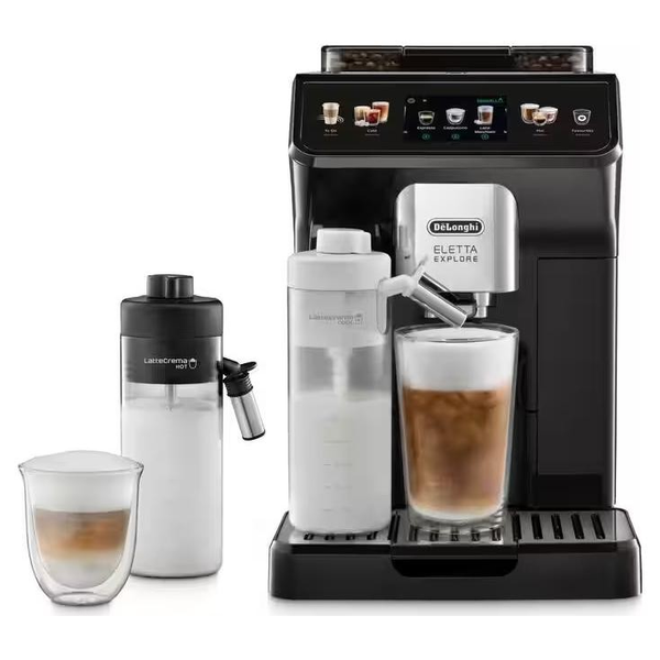 De'Longhi Eletta Explore Automata Kávéfőző 1450W - Fekete