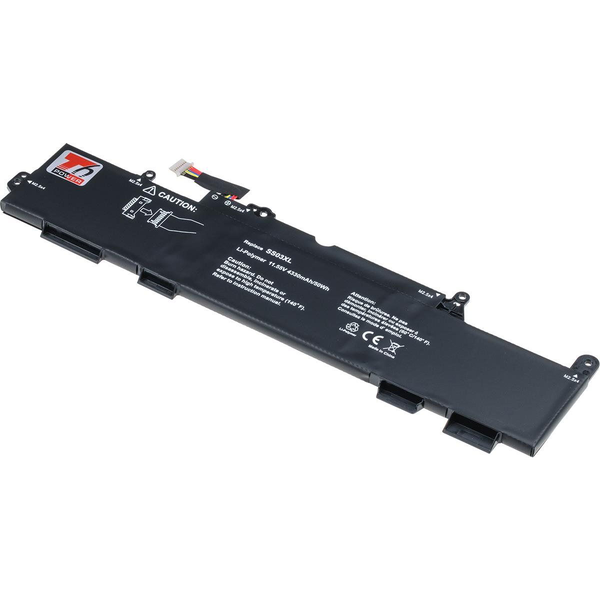 T6 Power for Hewlett Packard EliteBook 735 G6, Li-Poly, 11.55 V, 4330 mAh (50 Wh), black