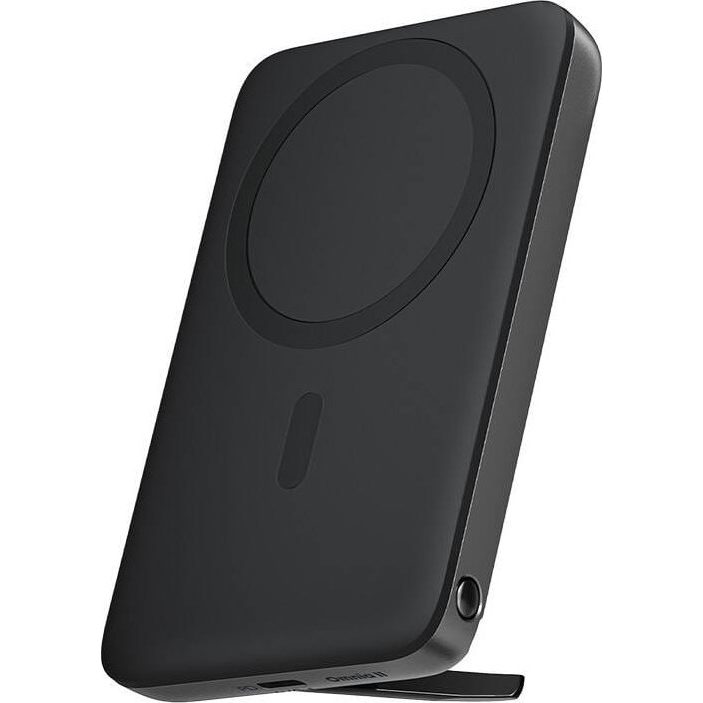 Magnetic powerbank Aukey PB-MS01, 6700mAh, 15W (black) (PB-MS01 Black)