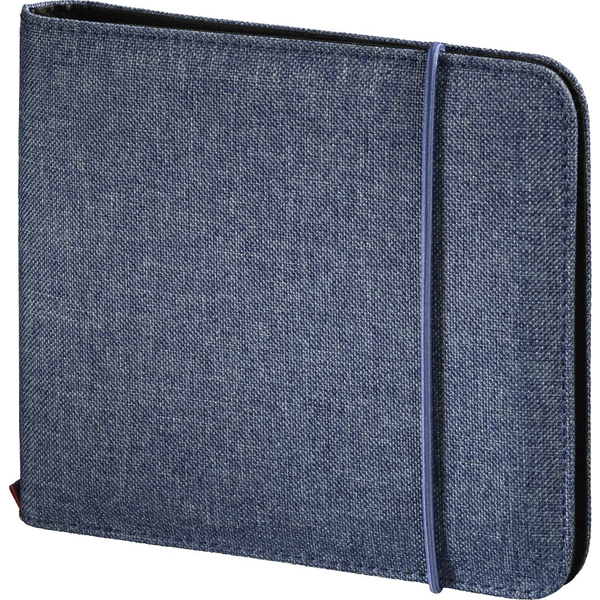 Hama 95681 Custodia a borsellino 24 dischi Blu