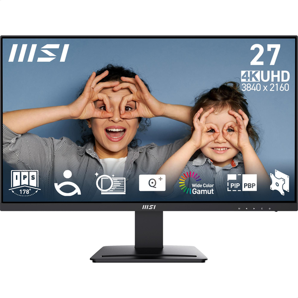 LED monitor MSI PRO MP273U 27 " 3840 x 2160 px IPS / PLS