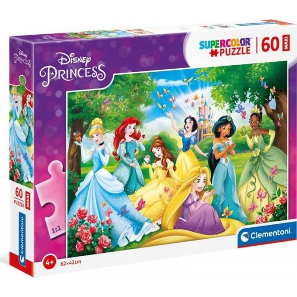 Clementoni Supercolor 26471 puzzle 60 pz Cartoni