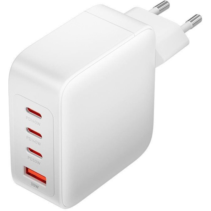 Vention FEIW0-EU 3x USB-C / USB-A Hálózati töltő - Fehér (140W) (FEIW0-EU)