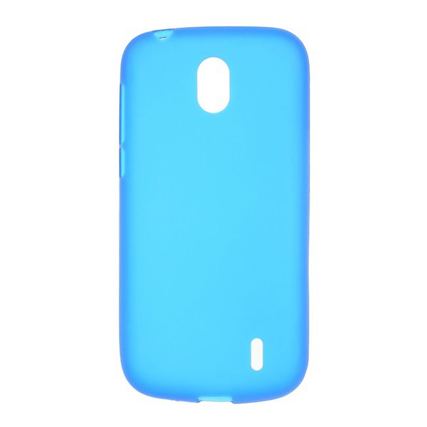 Szilikon telefonvédő (matt) KÉK [Nokia 1 (2018)] (5996457771967)
