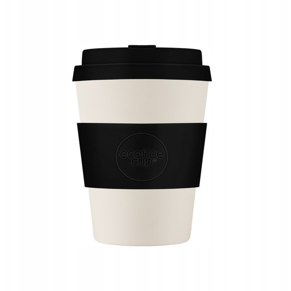 Kubek na wynos Ecoffee Cup Solid Colours 350ml - Black Nature