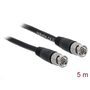 Delock BNC csatlakozódugóval - BNC csatlakozódugóval 5 m kábel (80084)
