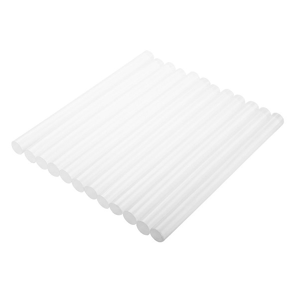 Wkłady klejowe Dedra 8 mm x 100 mm przezroczyste 12 szt. DED7571