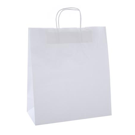 Apli 35x16x40cm Ajándéktasak (50db) - Fehér (101650)