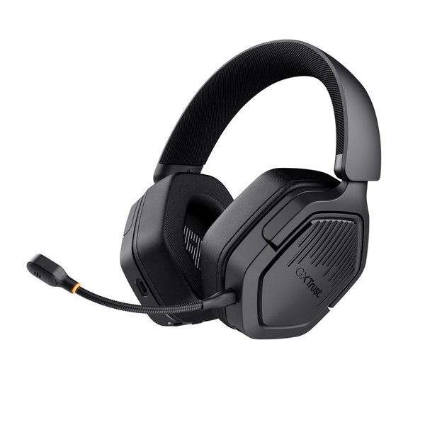Trust GXT 493 Carus Headset Kabel & trådløs Headset, Hjelm Spil USB Type-C / USB Type-A Bluetooth Sort