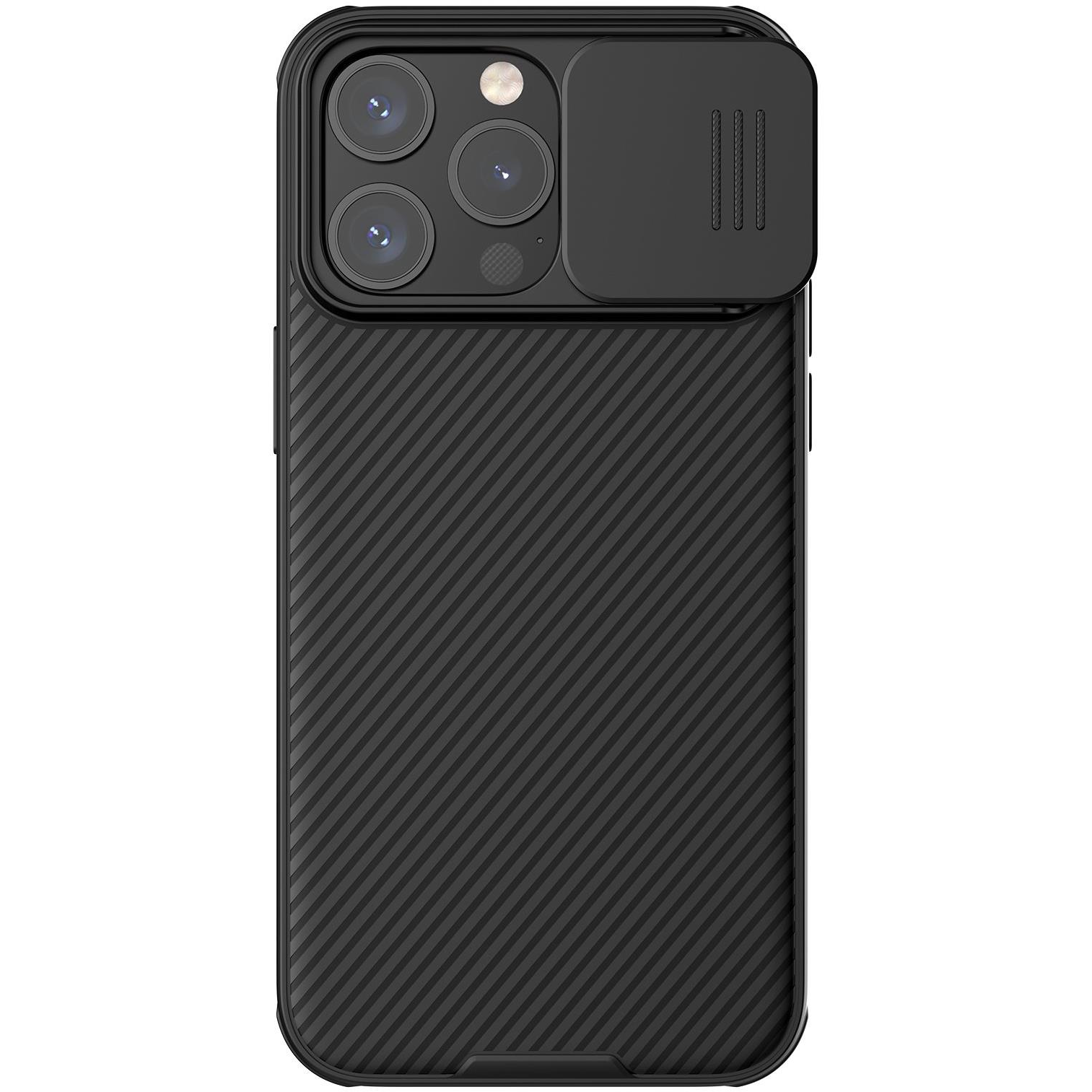 Nillkin CamShield PRO Apple iPhone 15 Pro Max mágneses fekete tok (57983116978)