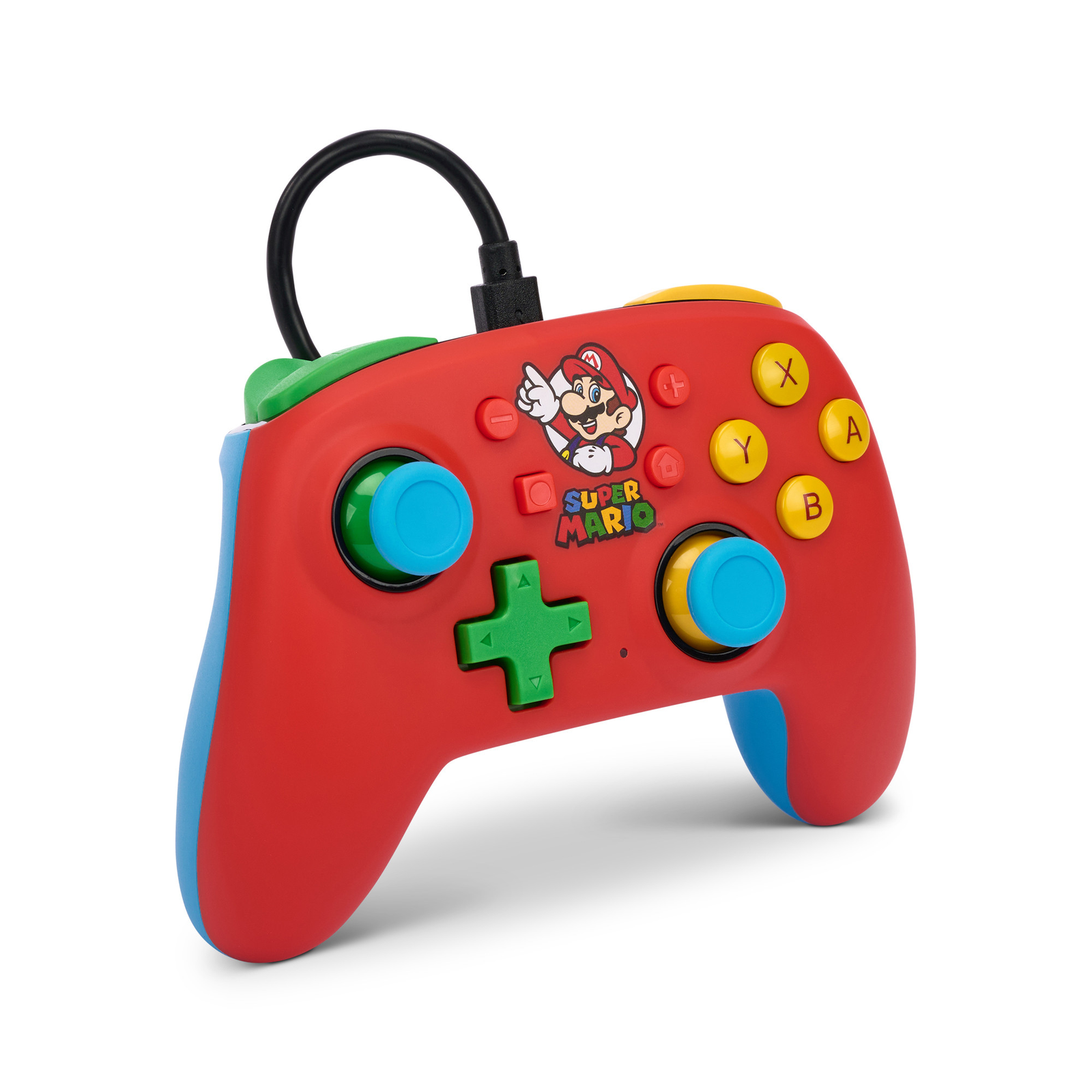 PowerA Nano vezetékes controller - Mario Medley (Nintendo Switch) (NSGP0123-01)