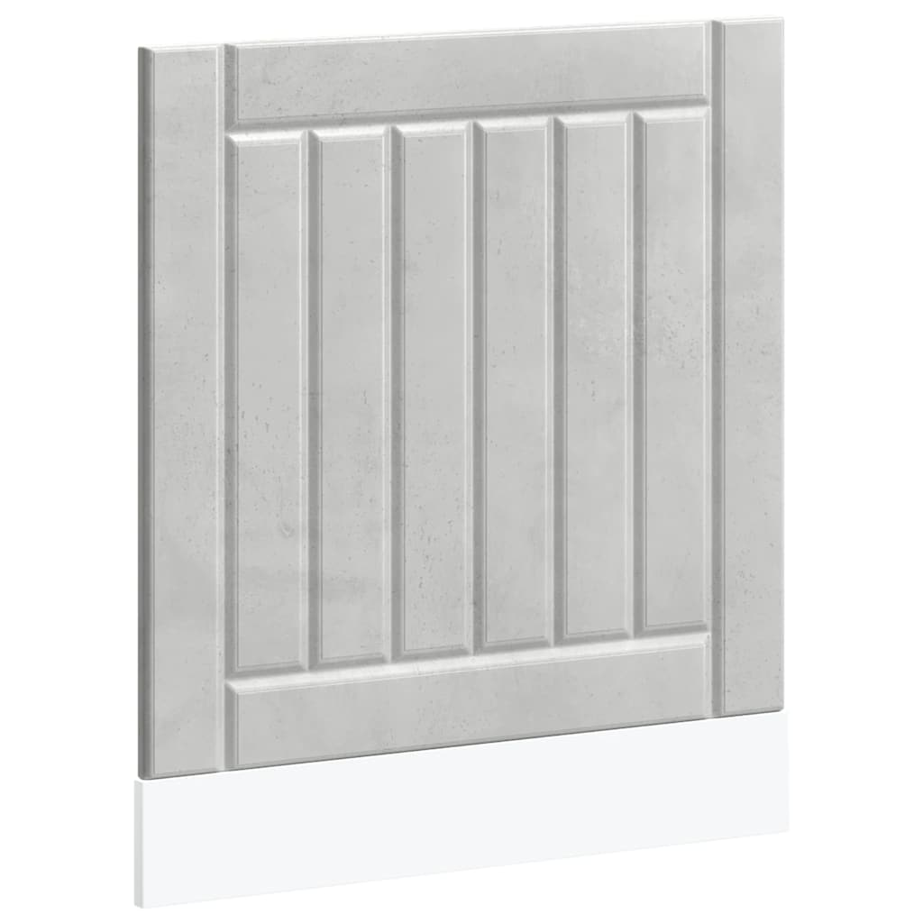 mosogatógép panel Lucca beton szürke színű fából készült műfa (853901)