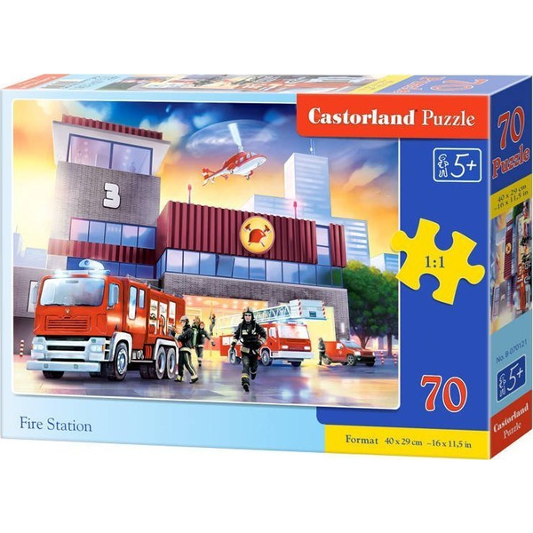 Castorland B-070121 puzzle 70 pz Veicoli