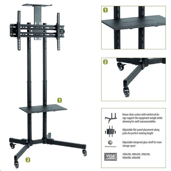 Sunne S112 gurulós TV állvány 37