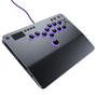 PDP Victrix Pro KO Leverless Fight Stick Сив USB Щурвал на самолет Персонален компютър, PlayStation 4, PlayStation 5