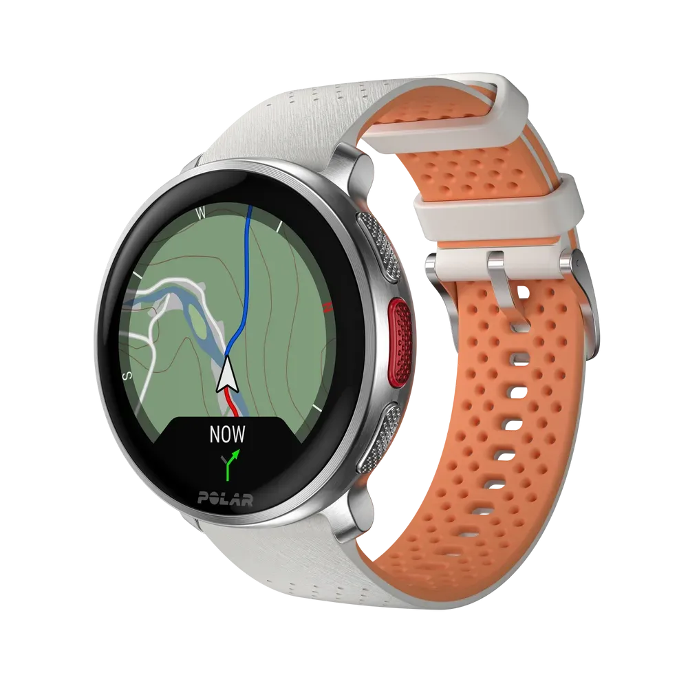 Polar Vantage V3 Okosóra GPS - Ezüst/Sárgabarack S-L (900108893)