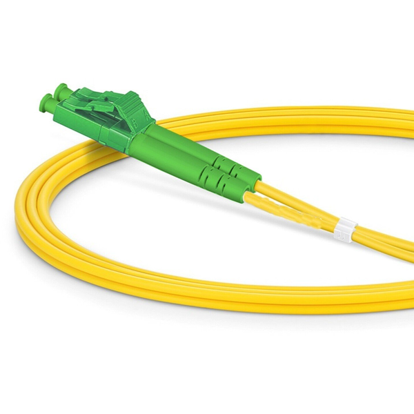 Equip Patchkabel E2000/APC->LC/APC  5.00m SM Duplex OS2 gelb
