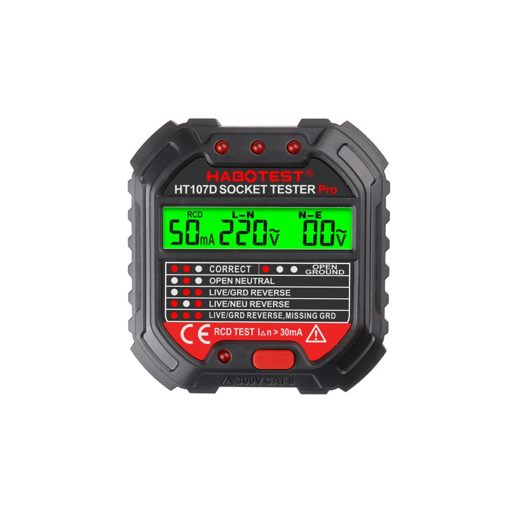 Habotest HT107D aljzatvizsgáló digitális kijelzővel (HT107D)