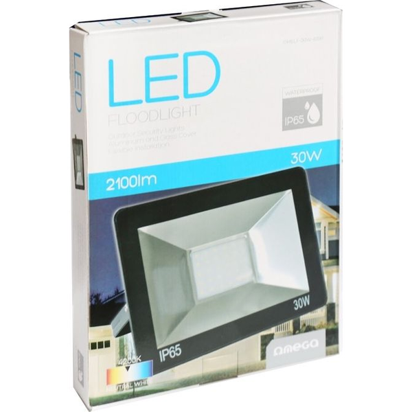 Omega LED floodlight 30W 4200K (43861)