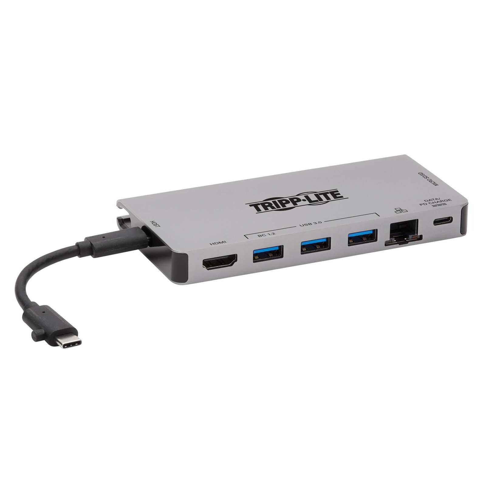 Tripp Lite U442-DOCK5D-GY dokkoló állomás és port replikátor Vezetékes USB 3.2 Gen 1 (3.1 Gen 1) Type-C Szürke (U442-DOCK5D-GY)