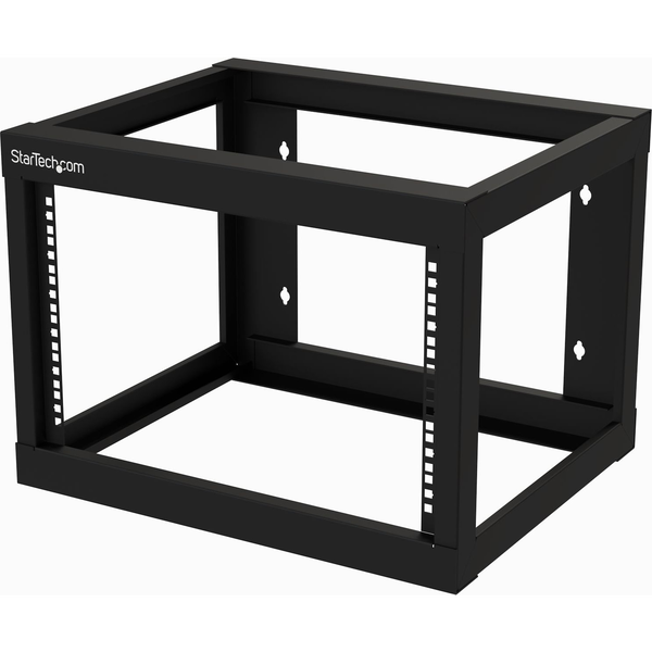 StarTech.com RK619WALLO stativ 6U Vægmonteret stativ Sort
