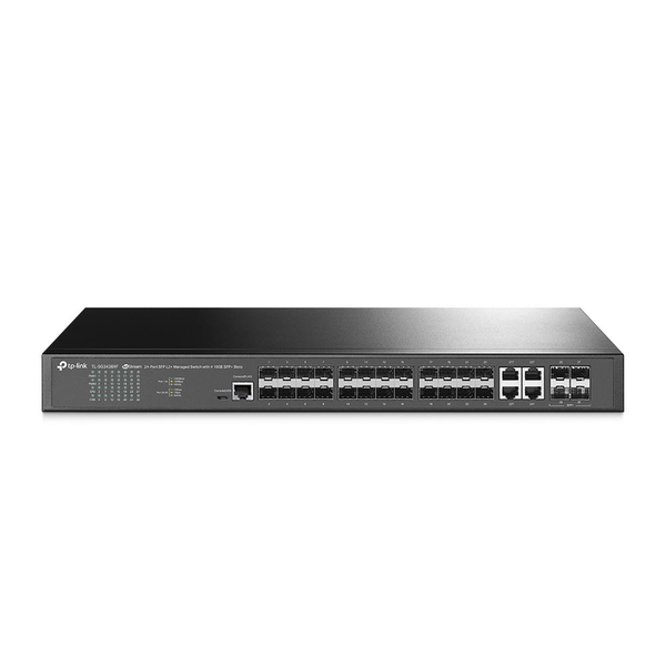 TP-Link Omada TL-SG3428XF Administreret L2+ 1U Sort
