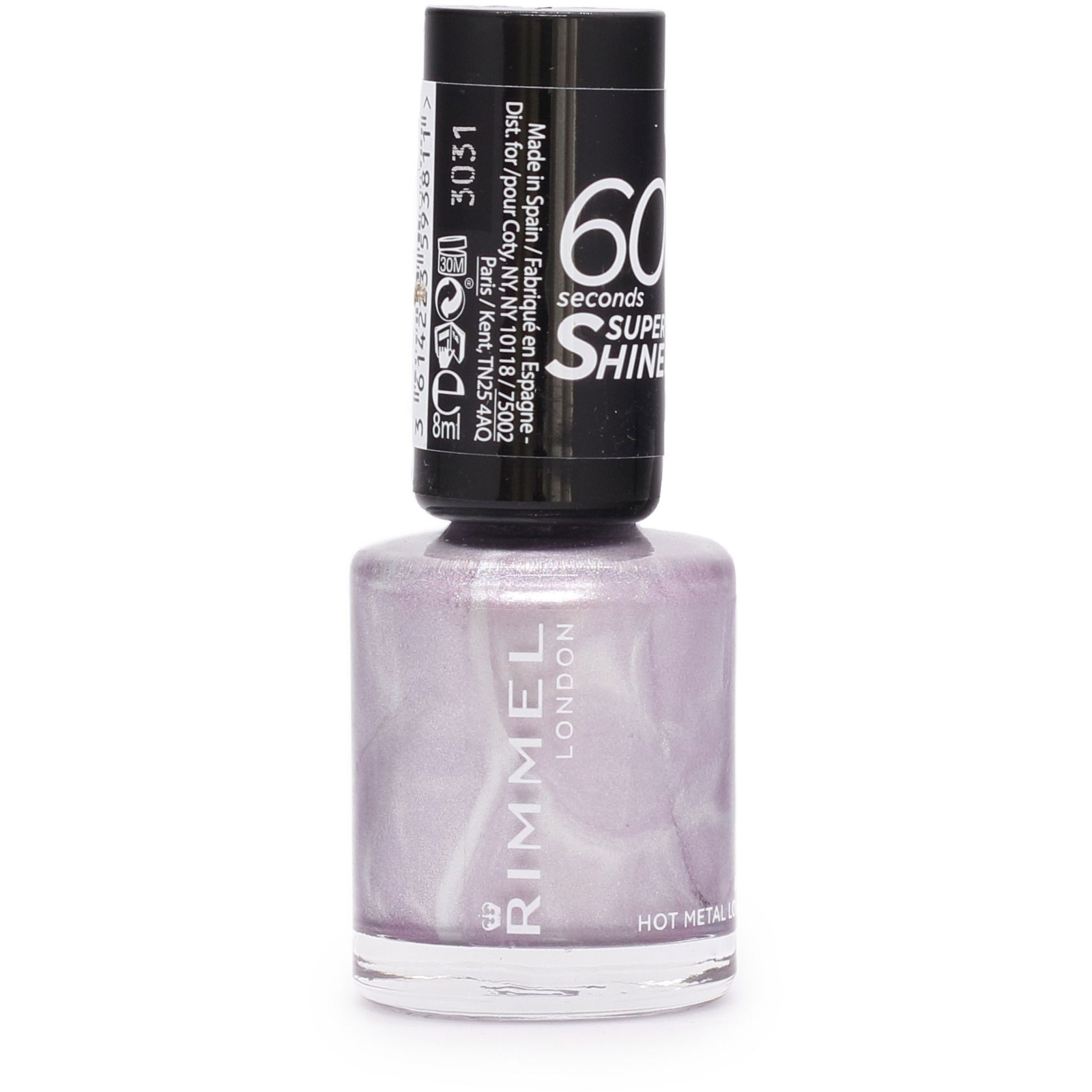 RIMMEL LONDON 60 seconds 811 Hot Metal Love 8 ml (3614223593811)