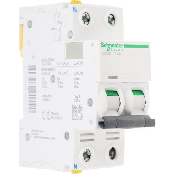 Schneider Electric A9F03606 kredsløbsafbryder 1
