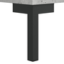 betonszürke szerelt fa magasszekrény 69,5 x 34 x 180 cm