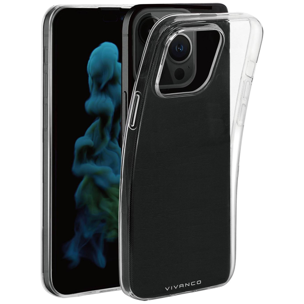 Vivanco Super Slim Hátlap Apple iPhone 14 Pro Max Átlátszó (SSCVVIPH14PMT)