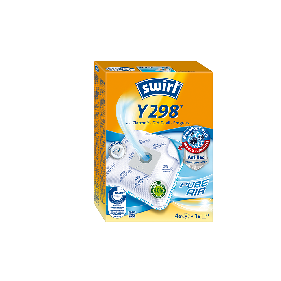 Swirl Y 298 (Y198) MP Plus AirSpace Porzsák (4 db / csomag) (205851)