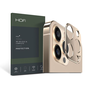 HOFI Metal Camera Sytling Apple iPhone 13 Pro/13 Pro Max hátsó kameravédő borító aranyszínű (FN0262)