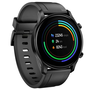 Haylou RS3 LS04 Smart Watch Smartwatch 1.2-Inch AMOLED Screen GPS 5ATM Waterproof Heart Rate Monitor Fekete EU
