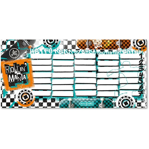 Ars Una Rollin Mania 22 (5228) 1 lapos órarend (50492282)