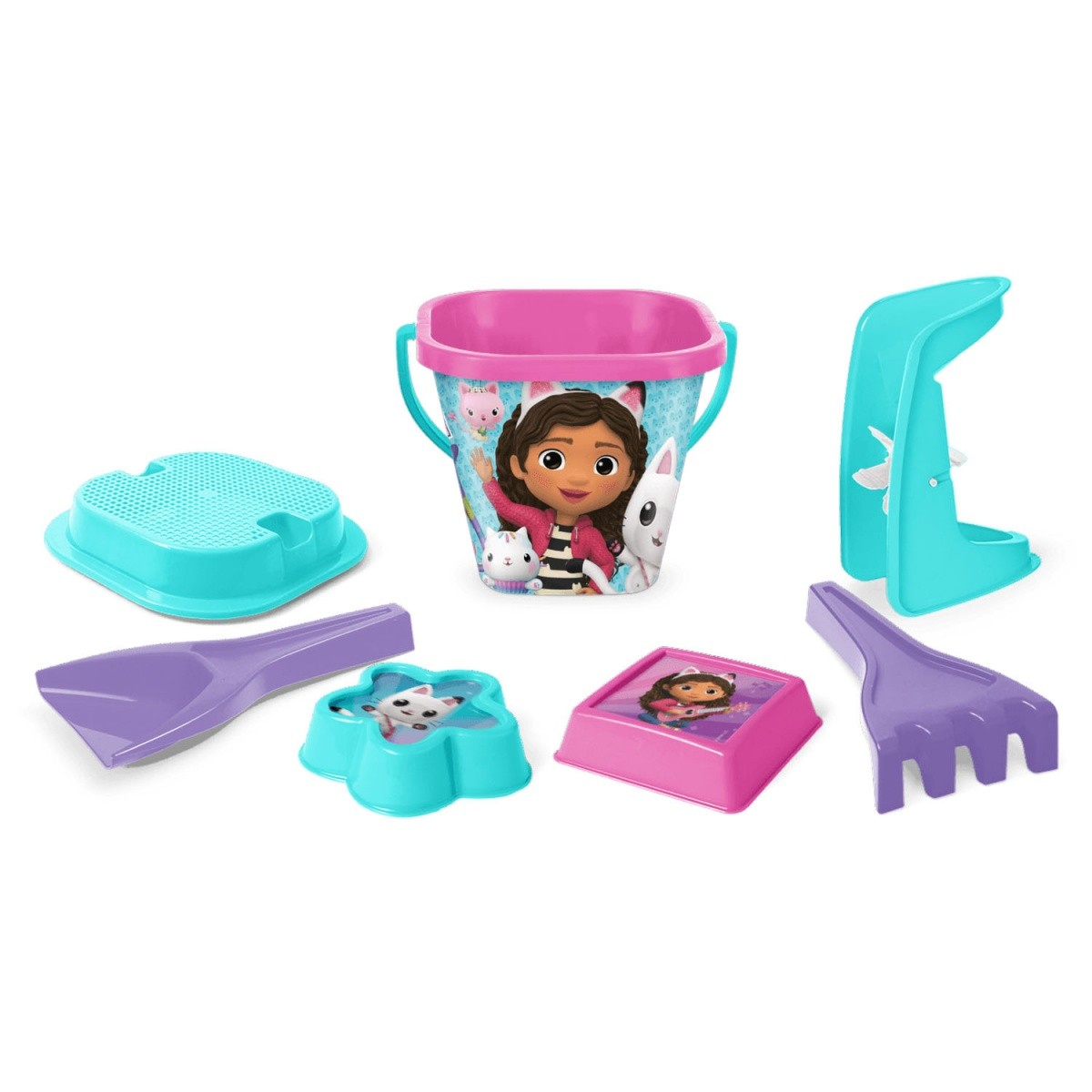 Wader 7 részes Gabi babaháza homokozó készlet (82142)