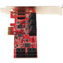 StarTech.com 10P6G-PCIE-SATA-CARD csatlakozókártya/illesztő Belső