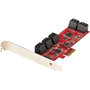 StarTech.com 10P6G-PCIE-SATA-CARD csatlakozókártya/illesztő Belső