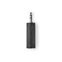 Nedis sztereó audio adapter, 3.5 mm Dugasz, 6.35 mm Aljzat, nikkelezett, ABS, fekete, 10db (CAGP22935BK)