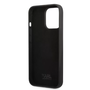 Karl Lagerfeld tok fekete (KLHCP13LSNIKBCK) Iphone 13 Pro készülékhez