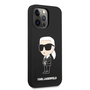 Karl Lagerfeld tok fekete (KLHCP13LSNIKBCK) Iphone 13 Pro készülékhez